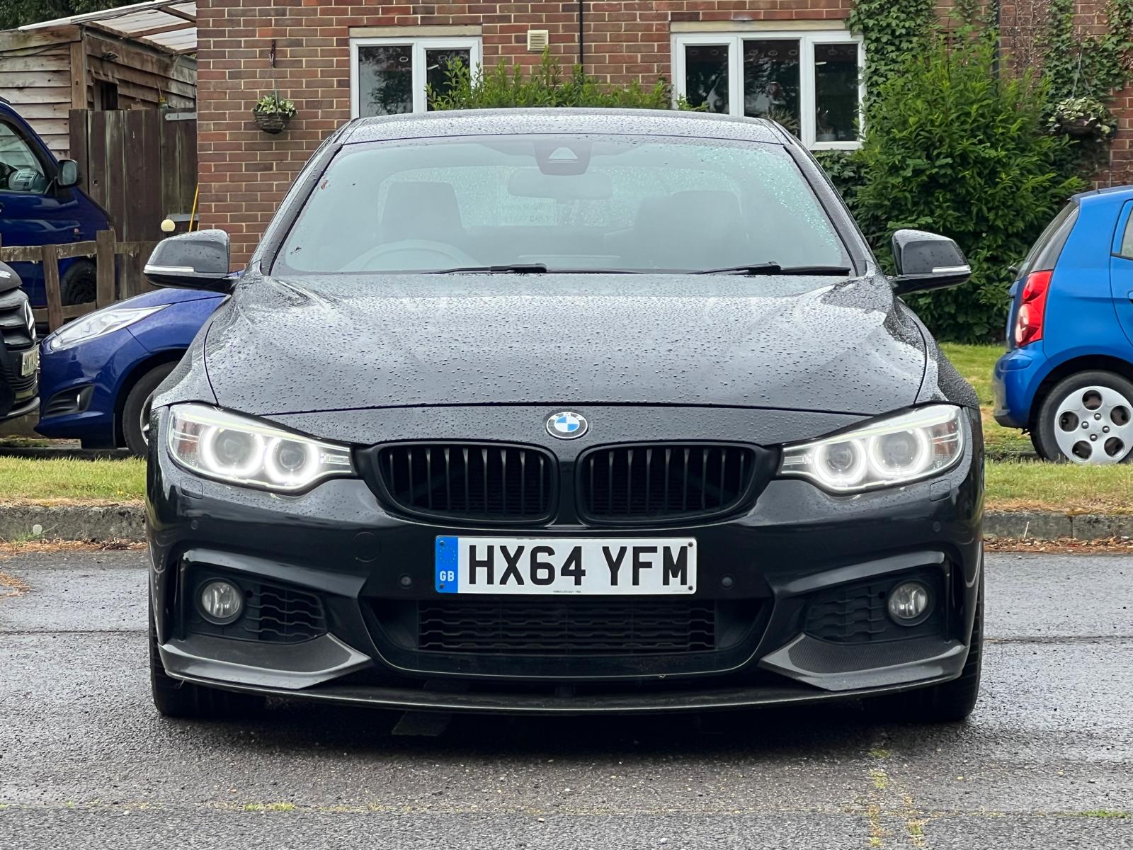 BMW 435i 2014, M SPORT, 3.0 V6 PETROL FULLY LOADED, 4 SEATER,  BLACK SAPPHIRE METALLIC PAINT, BLACK LEATHER INTERIOR