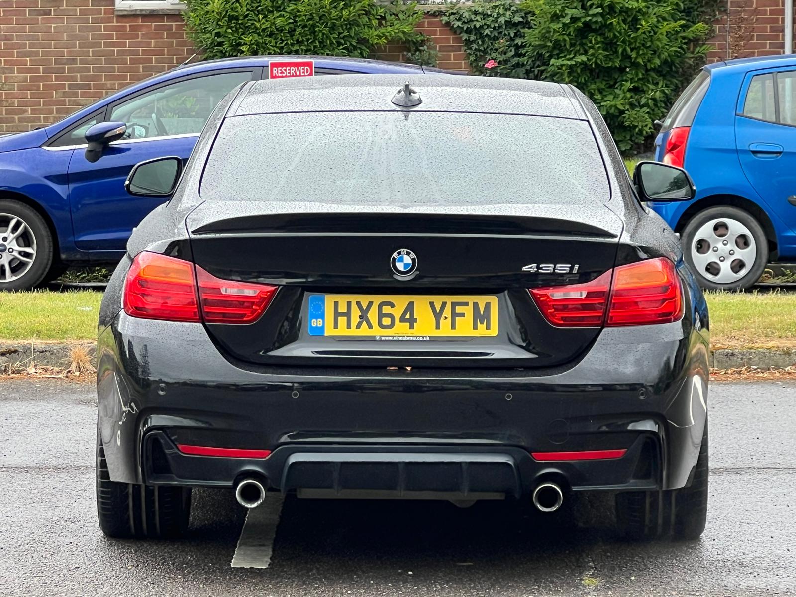 BMW 435i 2014, M SPORT, 3.0 V6 PETROL FULLY LOADED, 4 SEATER,  BLACK SAPPHIRE METALLIC PAINT, BLACK LEATHER INTERIOR