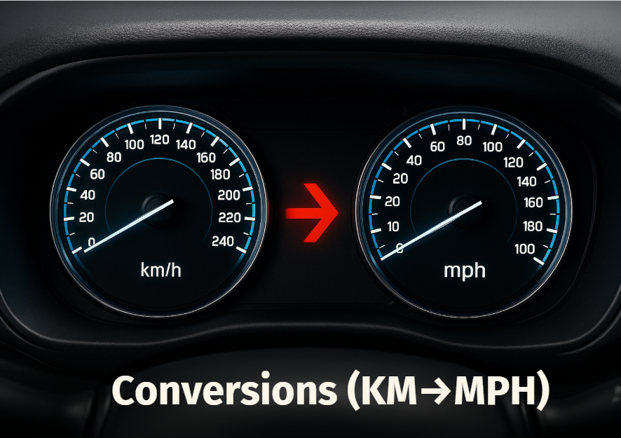 conversions (km-mph)