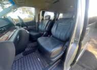 NISSAN ELGRAND 2008, HIGHWAY STAR, 2.5 V6 PETROL FULLY LOADED, 8 SEATER, BRILLIANT SILVER PAINT, BLACK LEATHER INTERIOR