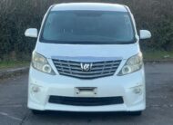TOYOTA ALPHARD 2008, 240S PLATINUM SELECTION, 2.4 PETROL FULLY LOADED, 7 SEATER, WHITE PEARL CRYSTAL SHINE PAINT, BLACK CLOTH INTERIOR