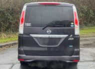 NISSAN SERENA 2012, HIGHWAY STAR, 2.0 PETROL FULLY LOADED, 8 SEATER, BLACK AMETHYST METALLIC PAINT, BLACK CLOTH INTERIOR